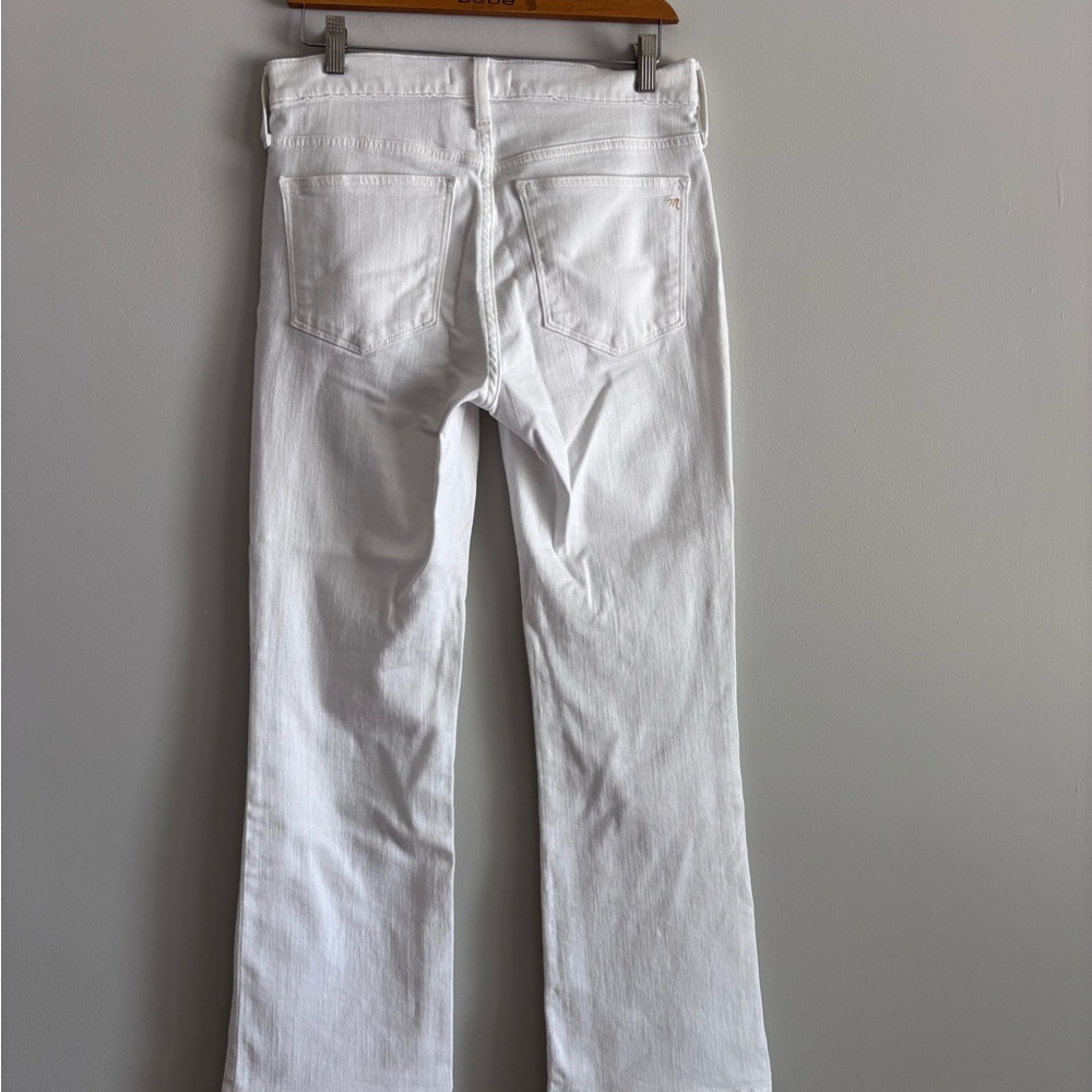 MADEWELL Kick Out Crop White Jeans, size 27, used good condition - Picture 3 of 8
